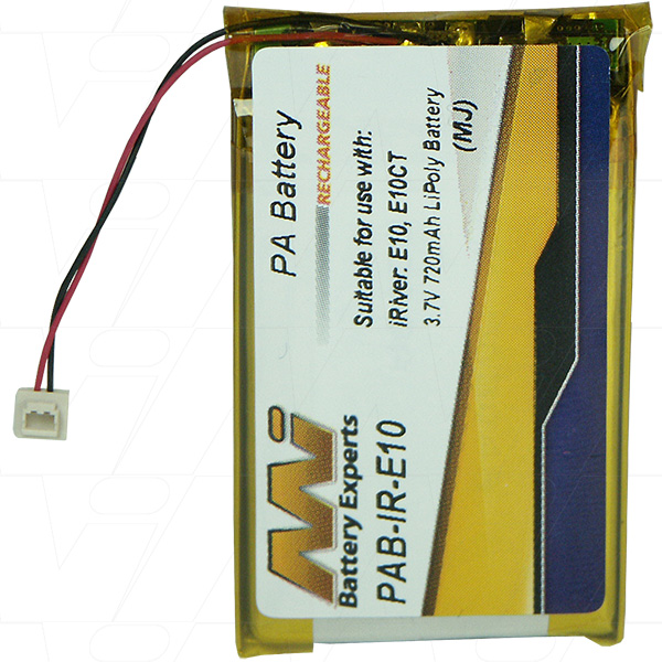 MI Battery Experts PAB-IR-E10-BP1